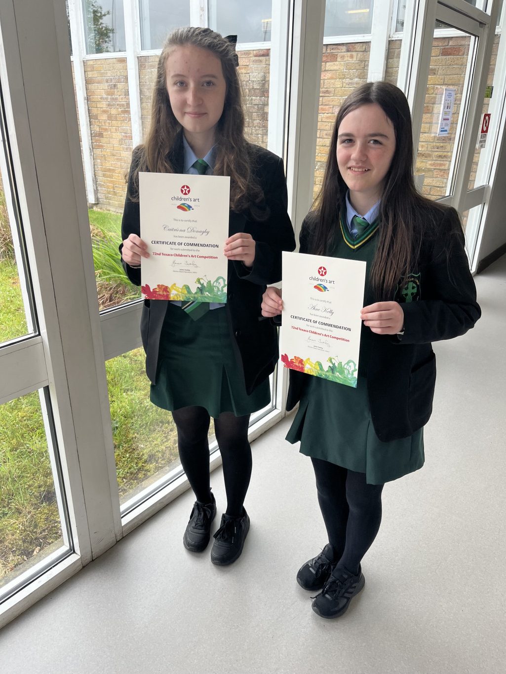 Success at the 72nd Texaco Children’s Art Competition
